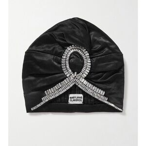 Black and Silver Embellished Women's Hat